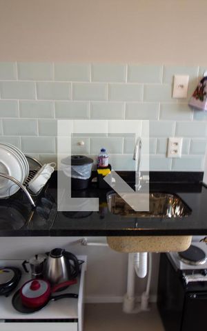 Studio à venda com 23m², 1 quarto e sem vagaCozinha