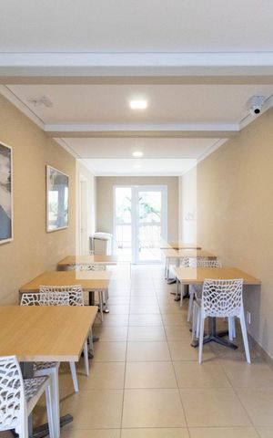 Apartamento para alugar com 32m², 1 quarto e sem vaga Apartamento para alugar com 32m², 1 quarto e sem vagaÁrea comum - Salão de festas