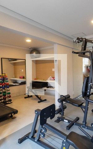 Apartamento para alugar com 32m², 1 quarto e sem vaga Apartamento para alugar com 32m², 1 quarto e sem vagaÁrea comum - Academia