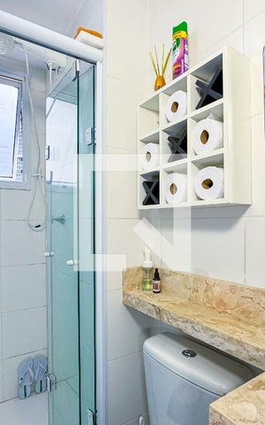 Apartamento à venda com 41m², 2 quartos e sem vaga Apartamento à venda com 41m², 2 quartos e sem vagaBanheiro