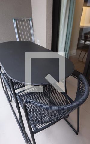 Studio à venda com 26m², 1 quarto e sem vagaVaranda