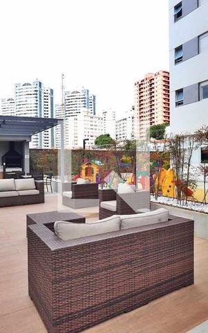 Apartamento à venda com 103m², 3 quartos e 2 vagasChurrasqueira