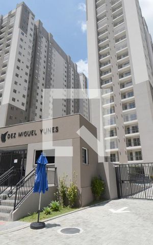 Apartamento para alugar com 35m², 2 quartos e sem vagaFachada e portaria