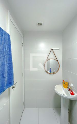 Apartamento à venda com 25m², 1 quarto e sem vagaBanheiro da Suíte
