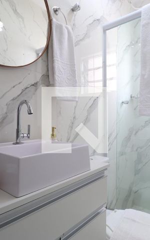 Apartamento para alugar com 45m², 1 quarto e sem vagaBanheiro