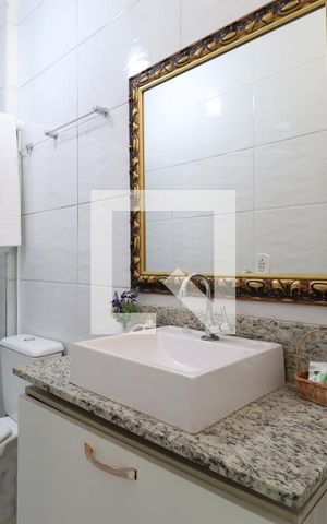 Apartamento para alugar com 40m², 1 quarto e sem vagaBanheiro