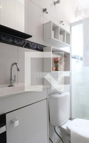 Apartamento para alugar com 40m², 1 quarto e sem vagaBanheiro