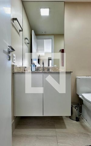 Apartamento à venda com 34m², 1 quarto e sem vaga Apartamento à venda com 34m², 1 quarto e sem vagaBanheiro Suíte
