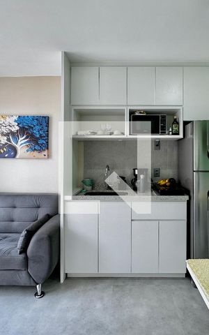 Apartamento à venda com 34m², 1 quarto e sem vaga Apartamento à venda com 34m², 1 quarto e sem vagaCozinha