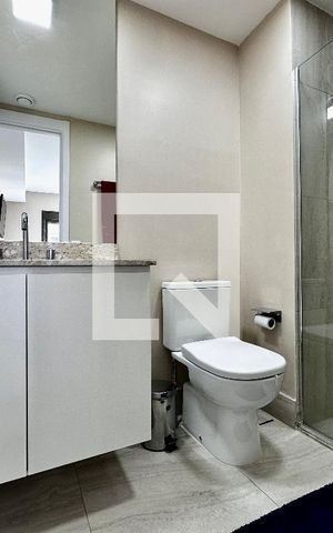 Apartamento à venda com 34m², 1 quarto e sem vaga Apartamento à venda com 34m², 1 quarto e sem vagaBanheiro Suíte