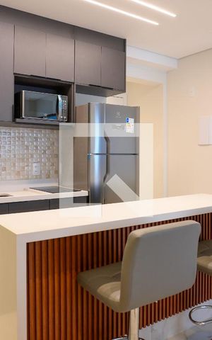 Studio à venda com 34m², 1 quarto e 1 vaga Studio à venda com 34m², 1 quarto e 1 vagaCozinha