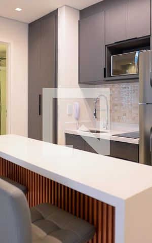 Studio à venda com 34m², 1 quarto e 1 vaga Studio à venda com 34m², 1 quarto e 1 vagaCozinha