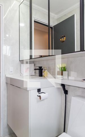 Apartamento à venda com 50m², 2 quartos e 1 vagaDetalhe - Banheiro 