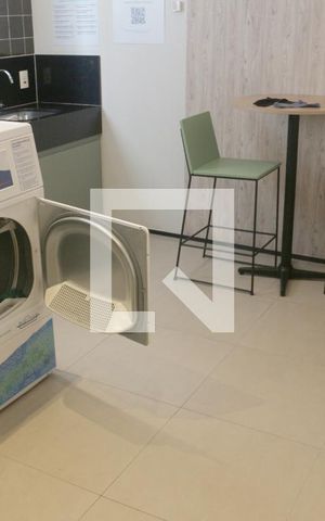 Studio à venda com 20m², 1 quarto e sem vagaLavanderia