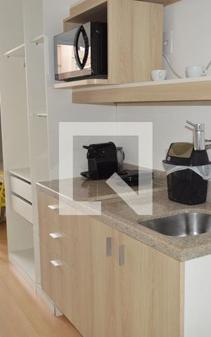 Studio à venda com 23m², 1 quarto e sem vagaCozinha