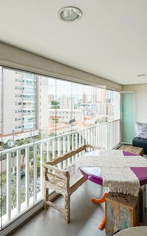 Apartamento à venda com 95m², 2 quartos e 2 vagas Apartamento à venda com 95m², 2 quartos e 2 vagasVaranda gourmet