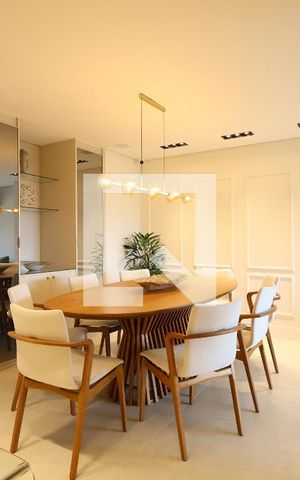 Apartamento à venda com 129m², 3 quartos e 3 vagasSala de Jantar