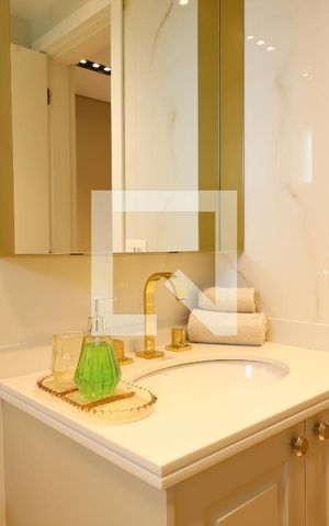 Apartamento à venda com 129m², 3 quartos e 3 vagasBanheiro da Suíte 1