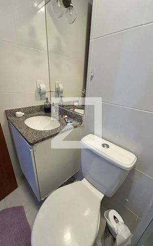 Apartamento à venda com 80m², 2 quartos e 1 vagaBanheiro Social