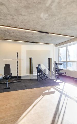 Apartamento para alugar com 90m², 1 quarto e 2 vagasÁrea comum - Academia