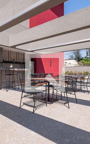 Studio à venda com 24m², 1 quarto e sem vaga Studio à venda com 24m², 1 quarto e sem vagaChurrasqueira
