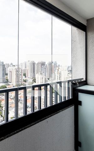 Apartamento à venda com 27m², 1 quarto e sem vagaVaranda