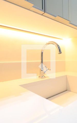 Apartamento à venda com 34m², 2 quartos e sem vagaDetalhe do banheiro