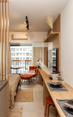 Apartamento para alugar com 25m², 1 quarto e sem vaga Apartamento para alugar com 25m², 1 quarto e sem vagaCozinha