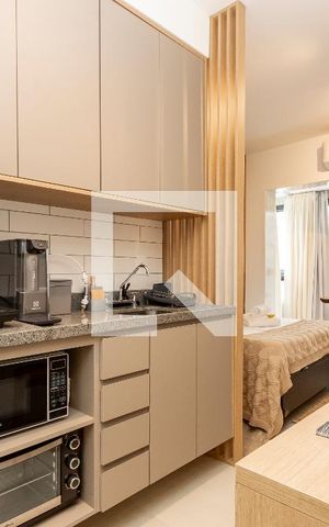 Apartamento para alugar com 25m², 1 quarto e sem vaga Apartamento para alugar com 25m², 1 quarto e sem vagaCozinha