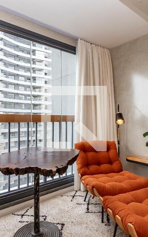 Apartamento para alugar com 25m², 1 quarto e sem vaga Apartamento para alugar com 25m², 1 quarto e sem vagaVaranda