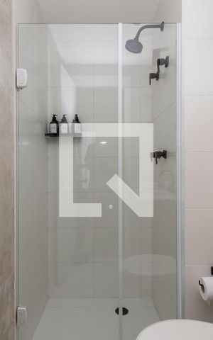 Apartamento para alugar com 25m², 1 quarto e sem vaga Apartamento para alugar com 25m², 1 quarto e sem vagaBanheiro