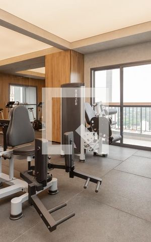 Apartamento para alugar com 25m², 1 quarto e sem vaga Apartamento para alugar com 25m², 1 quarto e sem vagaAcademia