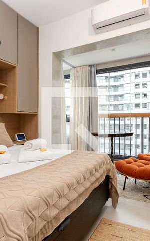 Apartamento para alugar com 25m², 1 quarto e sem vaga Apartamento para alugar com 25m², 1 quarto e sem vagaStudio