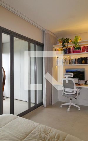 Studio à venda com 35m², 1 quarto e sem vagaSala/Quarto