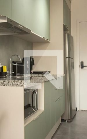 Studio para alugar com 21m², 1 quarto e sem vagaCozinha