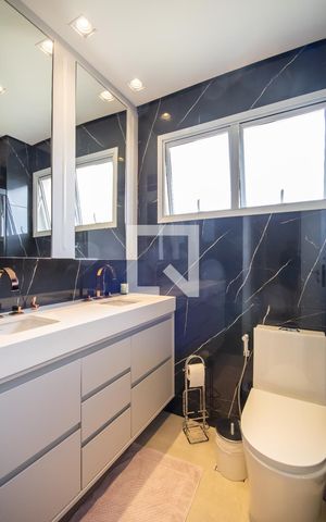 Apartamento à venda com 136m², 3 quartos e 2 vagas Apartamento à venda com 136m², 3 quartos e 2 vagasBanheiro da Suíte 1
