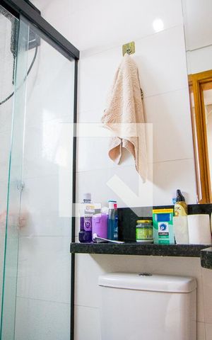 Apartamento à venda com 120m², 3 quartos e 2 vagasBanheiro do quarto 1