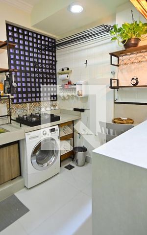 Apartamento para alugar com 45m², 2 quartos e 1 vaga Apartamento para alugar com 45m², 2 quartos e 1 vagaSala/Cozinha/Área de Serviço