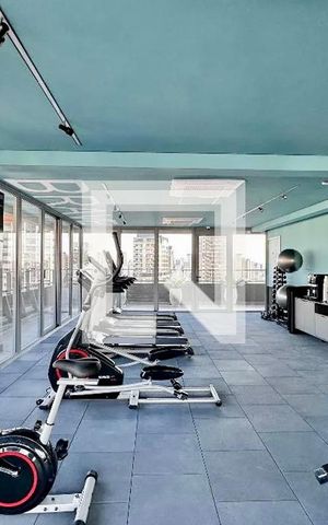 Studio para alugar com 30m², 0 quarto e sem vaga Studio para alugar com 30m², 0 quarto e sem vagaAcademia