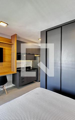 Studio para alugar com 30m², 0 quarto e sem vaga Studio para alugar com 30m², 0 quarto e sem vagaStudio