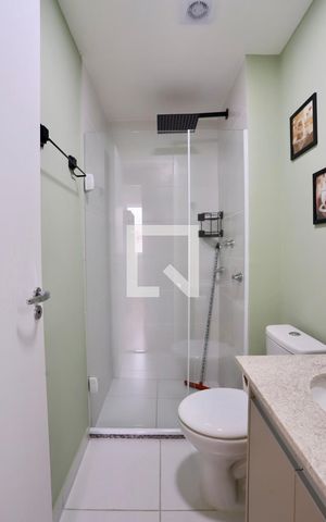 Apartamento à venda com 34m², 2 quartos e sem vaga Apartamento à venda com 34m², 2 quartos e sem vagaBanheiro