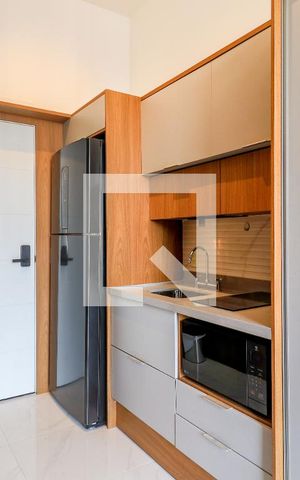 Studio à venda com 34m², 1 quarto e sem vagaCozinha