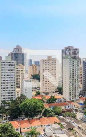 Studio à venda com 34m², 1 quarto e sem vagaVista da Varanda