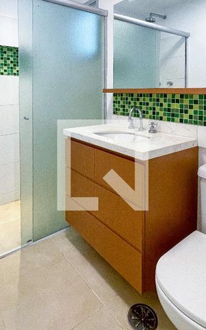 Apartamento para alugar com 74m², 2 quartos e 1 vaga Apartamento para alugar com 74m², 2 quartos e 1 vagaBanheiro