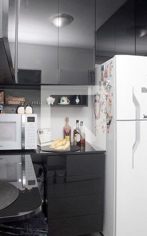 Apartamento à venda com 51m², 1 quarto e sem vagaCozinha + Área de Serviço