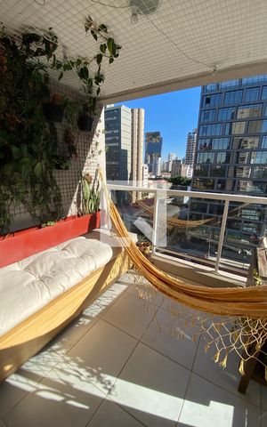 Apartamento para alugar com 56m², 2 quartos e 1 vaga Apartamento para alugar com 56m², 2 quartos e 1 vagaVaranda