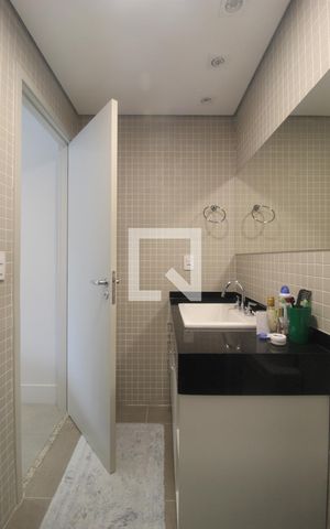 Apartamento para alugar com 80m², 1 quarto e 1 vagaBanheiro da Suíte