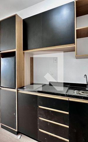 Studio para alugar com 28m², 0 quarto e sem vaga Studio para alugar com 28m², 0 quarto e sem vagaCozinha
