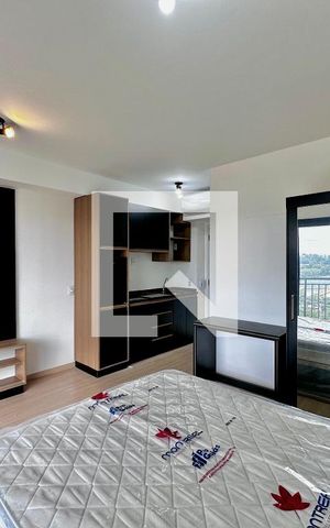 Studio para alugar com 28m², 0 quarto e sem vaga Studio para alugar com 28m², 0 quarto e sem vagaQuarto