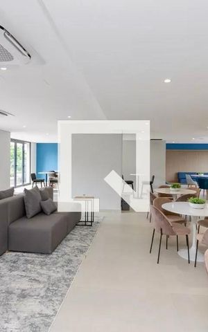 Studio para alugar com 28m², 0 quarto e sem vaga Studio para alugar com 28m², 0 quarto e sem vagaSalão de Festas